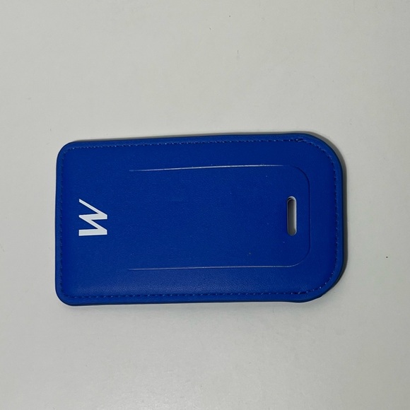 Marshalls Blue Luggage Suitcase Carryon Bag Identification Tag - Picture 8 of 9